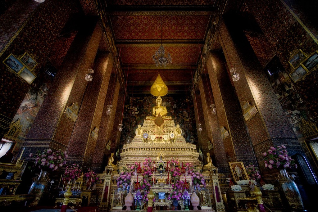 ワットポー 涅槃 涅槃像 金 タイ バンコク THAI BANGKOK