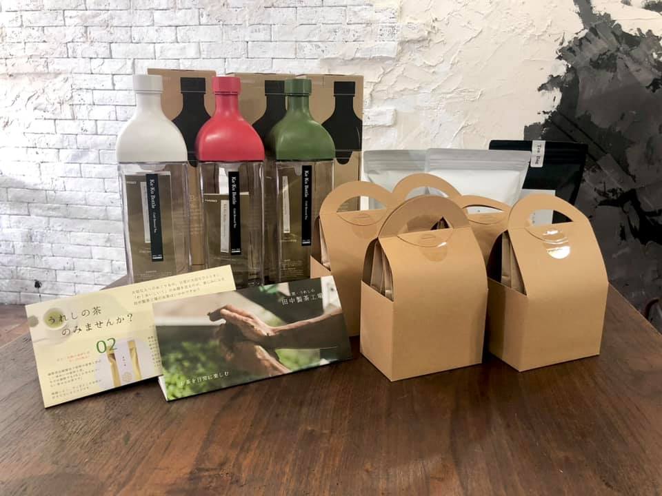 嬉野茶　田中製茶工場　茶師 茶道家 田中宏 書道教室 食育活動 インナーサービス 冷茶ボトル