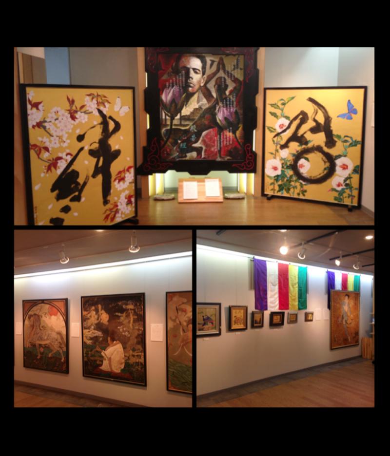 【第三会場】 ぎゃらりぃ ふじ山 「画家 【牛丸和人】 呼羅慕展」
