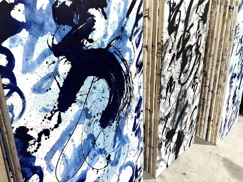 BMW X2 コラボ 書道 デザイン ほうすい housui art studio BMW X2 コラボ 書道 デザイン ほうすい housui art studio
