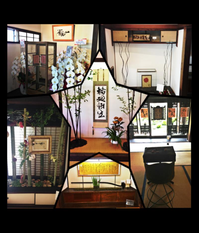 Flower Across 権藤直樹 松本光 個展会場創りの最後を締めくくって下さいました